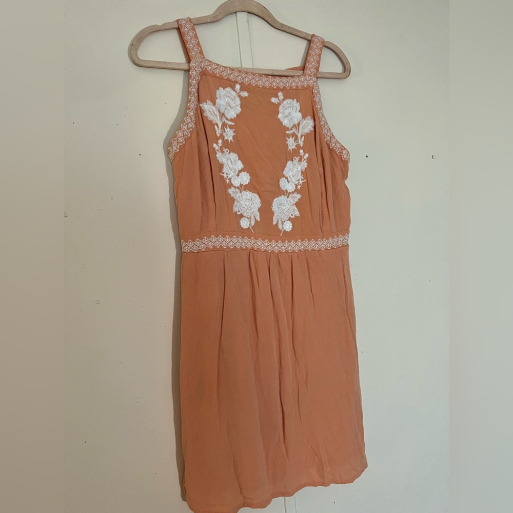 Catos peachy orange dress